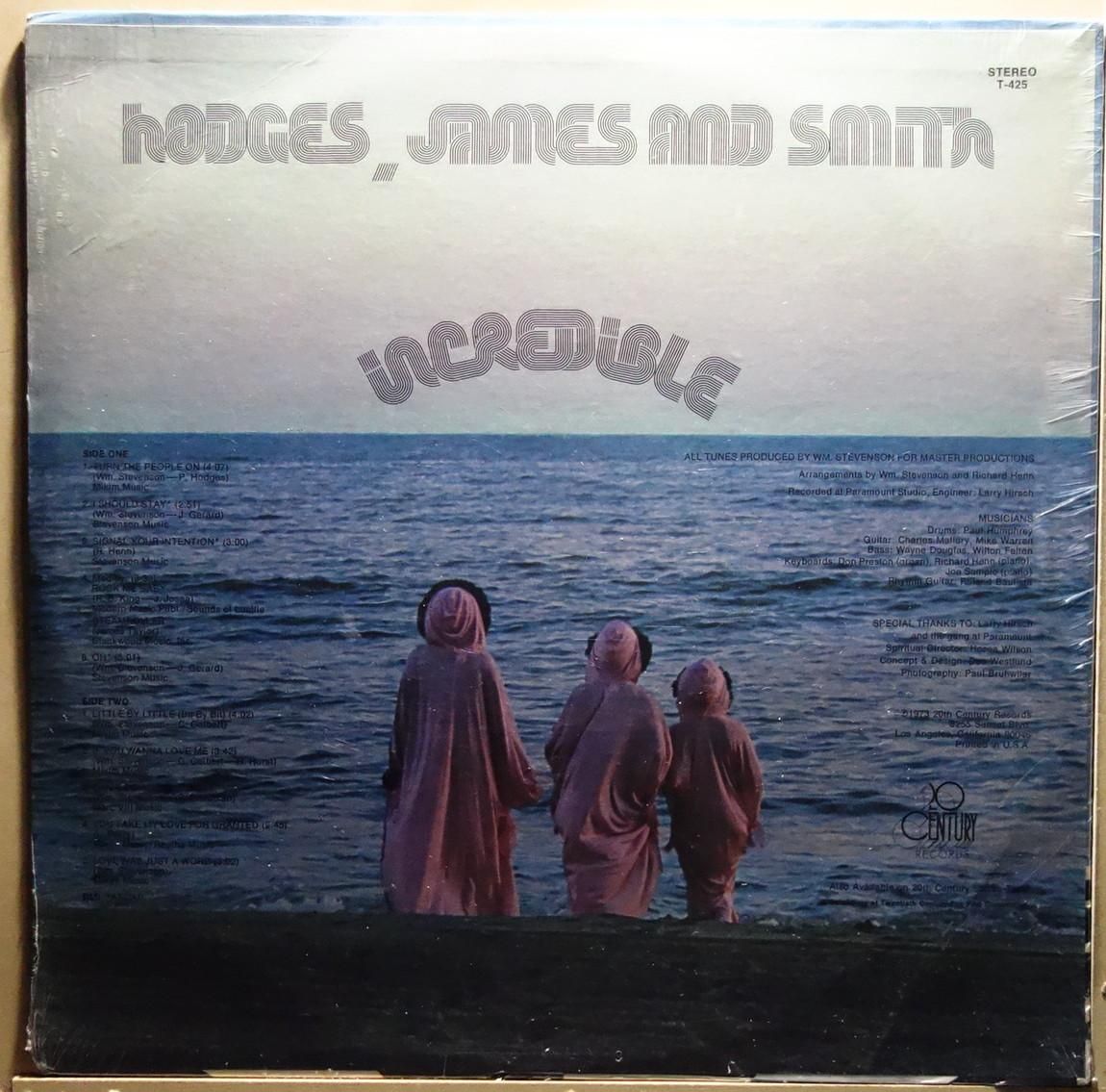 Hodges, James And Smith - Incredible - Vinylian - Vintage