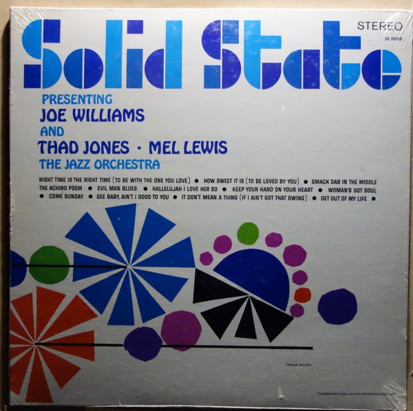 Joe Williams - Presenting Joe Williams And Thad Jones Mel Lewis, The Jazz Orchestra