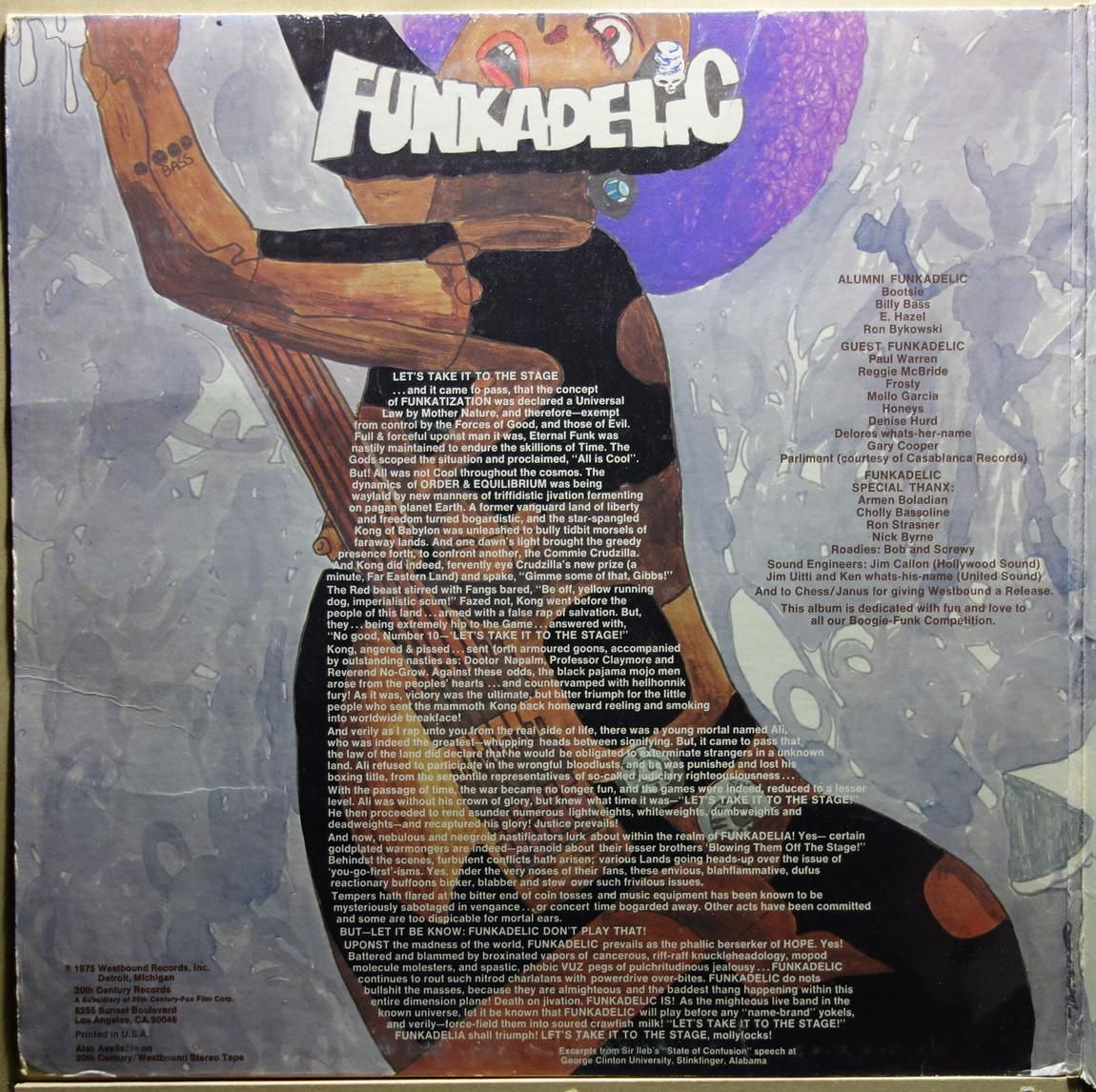 Billy Parker's Freedom of Speech オリジナル盤