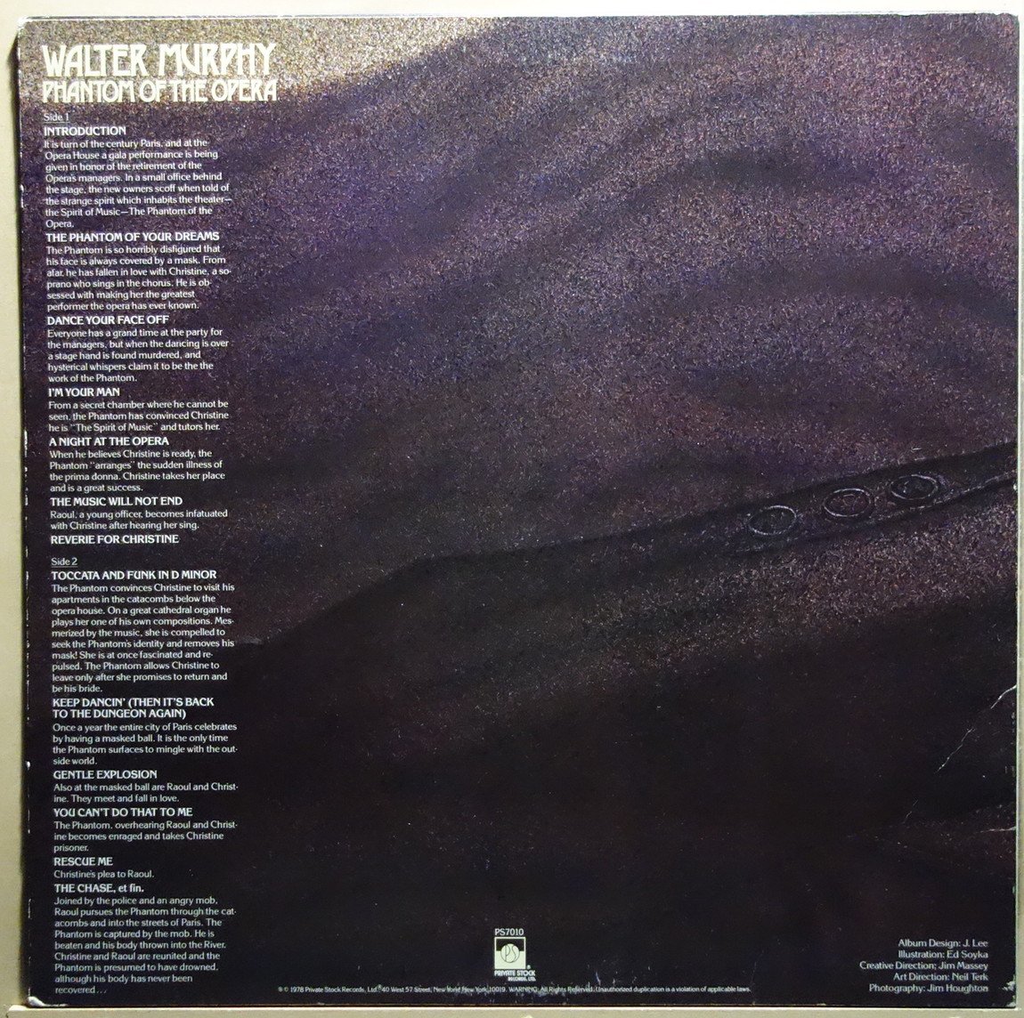 Vinylian　Record　Phantom　Of　Vinyl　The　Vintage　Opera　Shop　Walter　Murphy