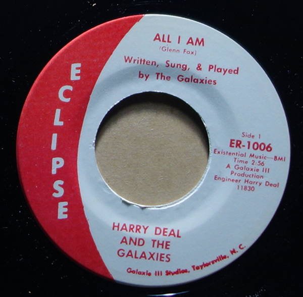 Harry Deal And The Galaxies - All I Am / Fonky, Fonky