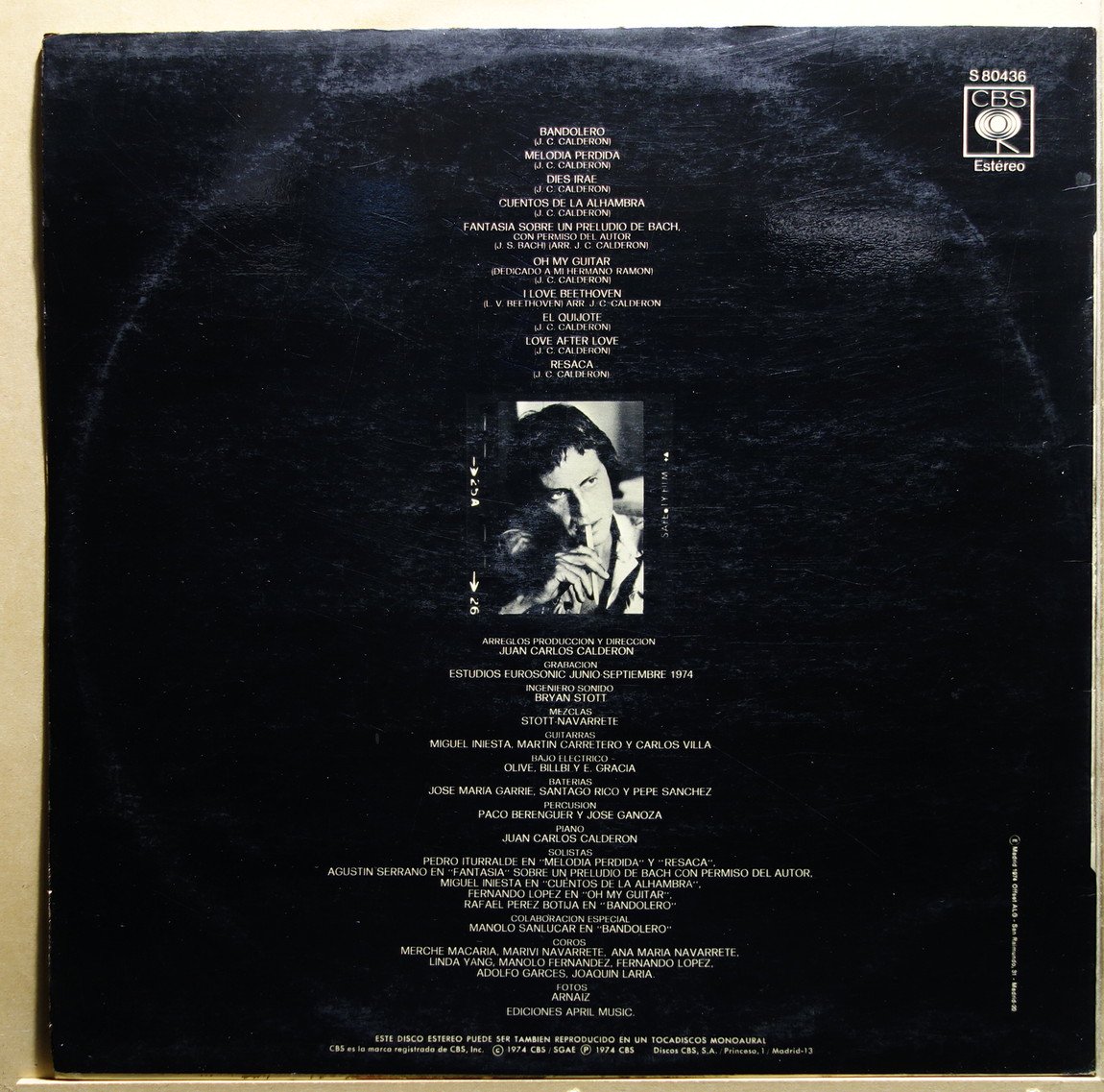 Juan Carlos Calderon - Y Su Taller De Musica - Vinylian - Vintage Vinyl  Record Shop
