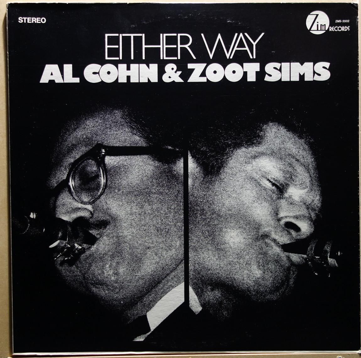 Zoot Sims And Al Cohn With Cecil Collier - Either Way - Vinylian - Vintage  Vinyl Record Shop