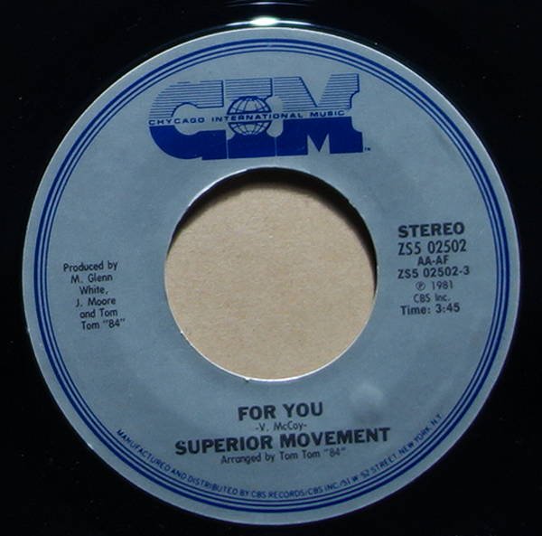 Superior Movement - For You / Be My Cinderella