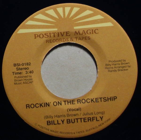 Billy Butterfly And The Butterfly Dream - Rockin' On The Rocket Ship