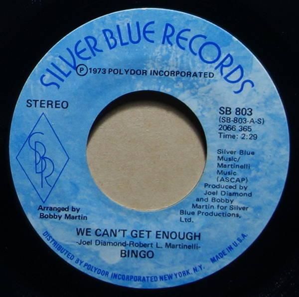 Bingo - We Can't Get Enough / Mumblin' Man