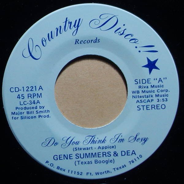 Gene Summers & Dea - Do You Think I'm Sexy / The Clown