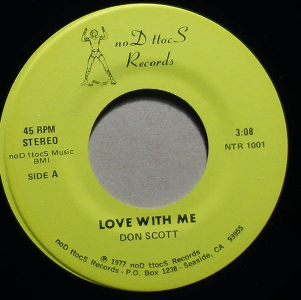Don Scott - Love With Me / Loving You