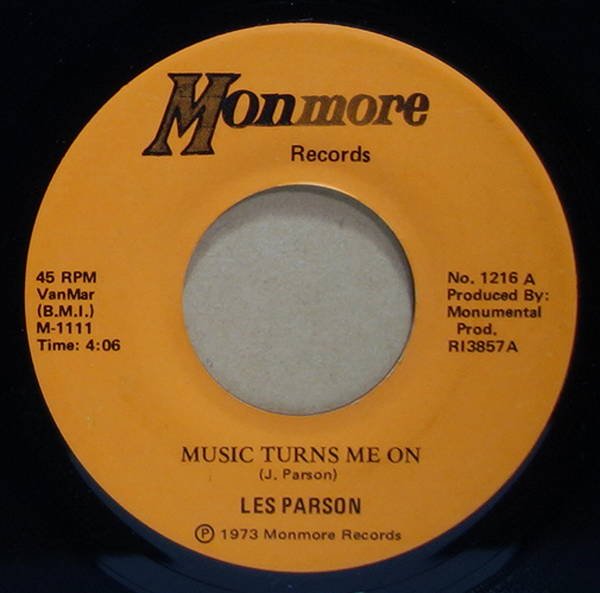 Les Parson - Music Turns Me On / Do You Take Time