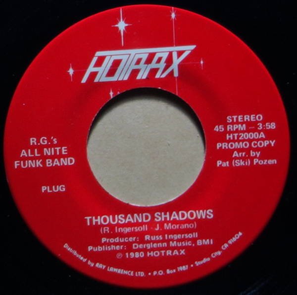 R.G.'s All Nite Funk Band - Thousand Shadows / Go For It Sucker