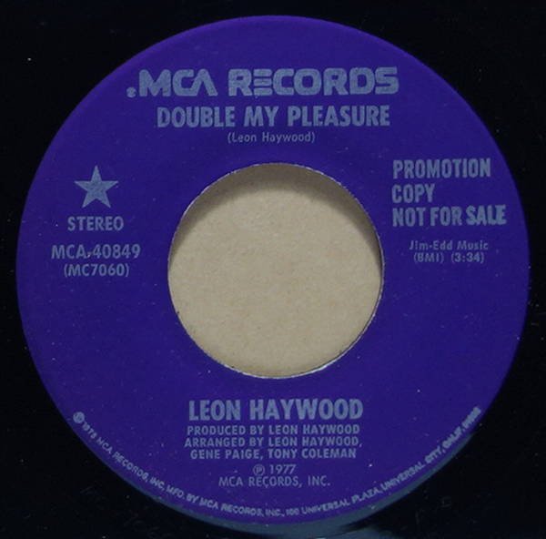 Leon Haywood - Double My Pleasure