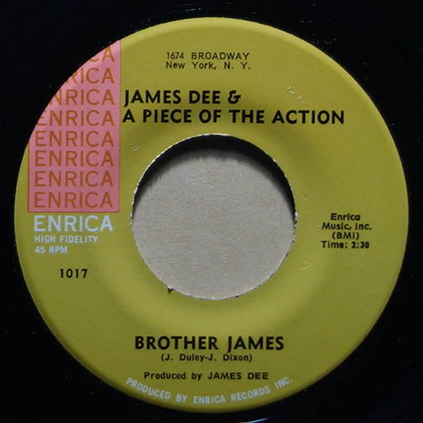 James Dee & A Piece Of The Action - Brother James / Destruction