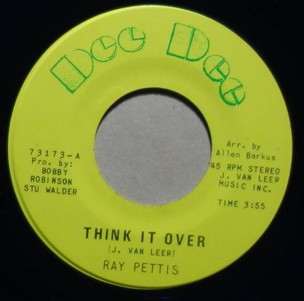 Ray Pettis - Think It Over / Together Forever
