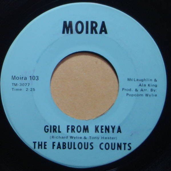 The Fabulous Counts - Girl From Kenya / Jan Jan
