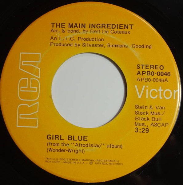 The Main Ingredient - Girl Blue / Movin' On