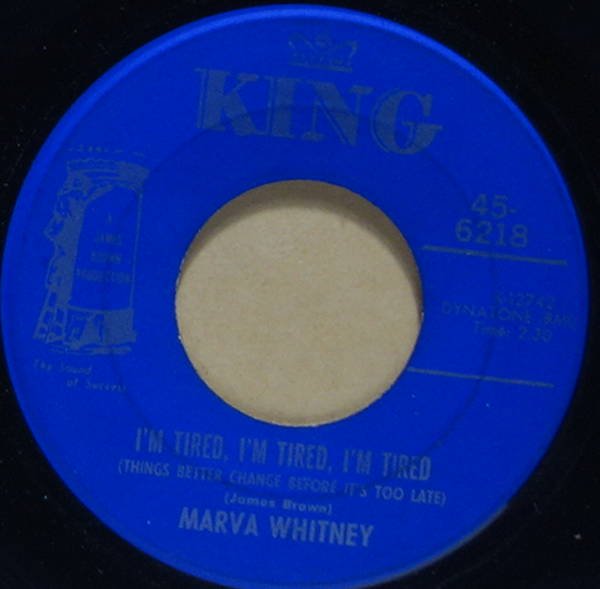 Marva Whitney - I'm Tired, I'm Tired, I'm Tired / You Got To Have A Job
