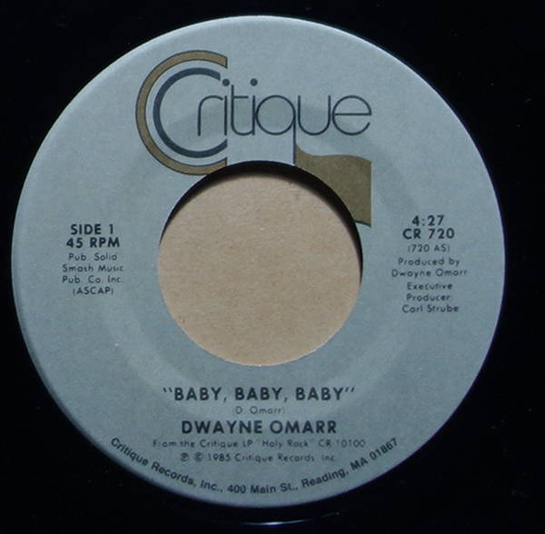 Dwayne Omarr - Baby, Baby, Baby / Annointed One