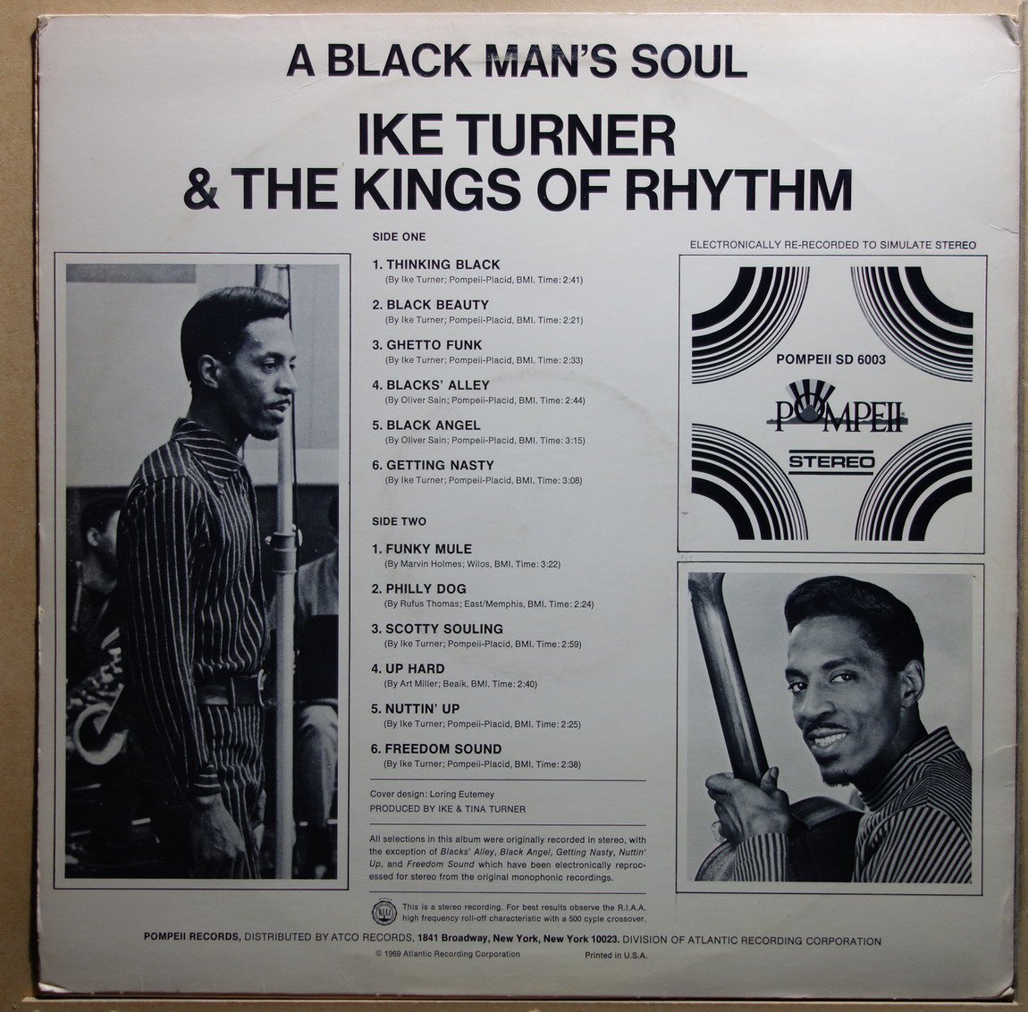 Ike Turner & The Kings Of Rhythm - A Black Man's Soul - Vinylian 