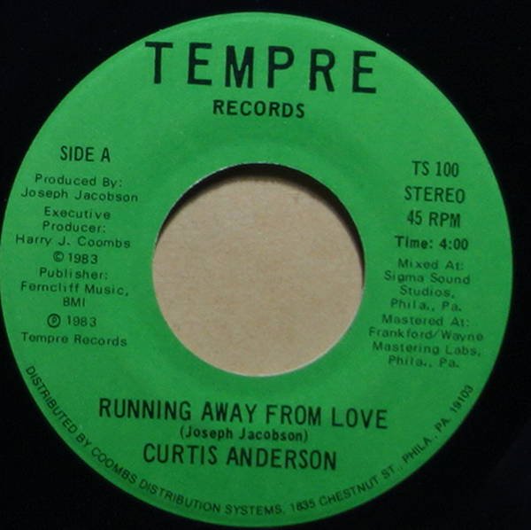 Curtis Anderson - Running Away From Love / This Lovely Feeling