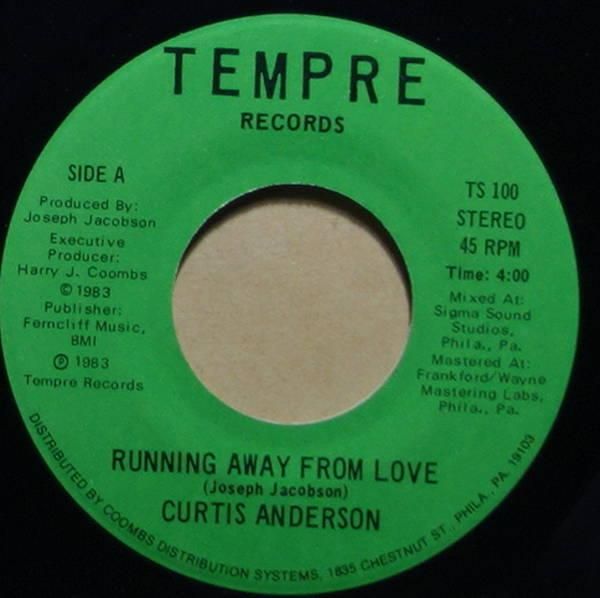 Curtis Anderson - Running Away From Love / This Lovely Feeling