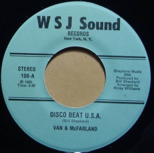 Van & McFarland - Disco Beat U.S.A. / Groovy Romance