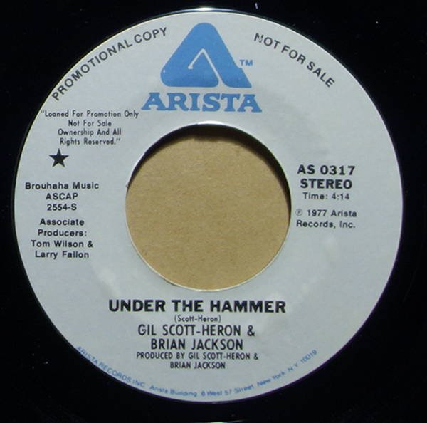 Gil Scott-Heron & Brian Jackson - Racetrack In France / Under The Hammer -  Vinylian - Vintage Vinyl Record Shop