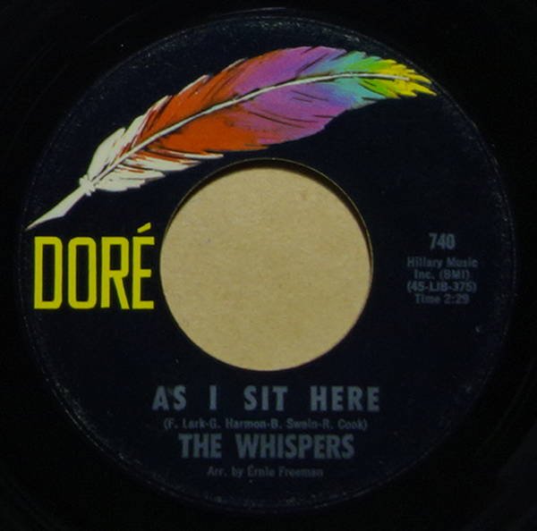 The Whispers - As I Sit Here / Shake It, Shake It