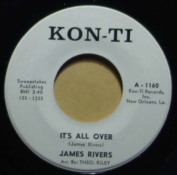 James Rivers - It's All Over / Get With It