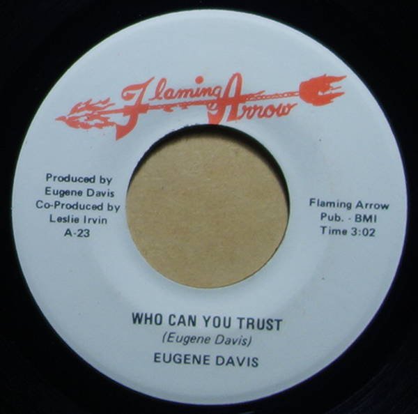 Eugene Davis - Who Can You Trust / Ruby