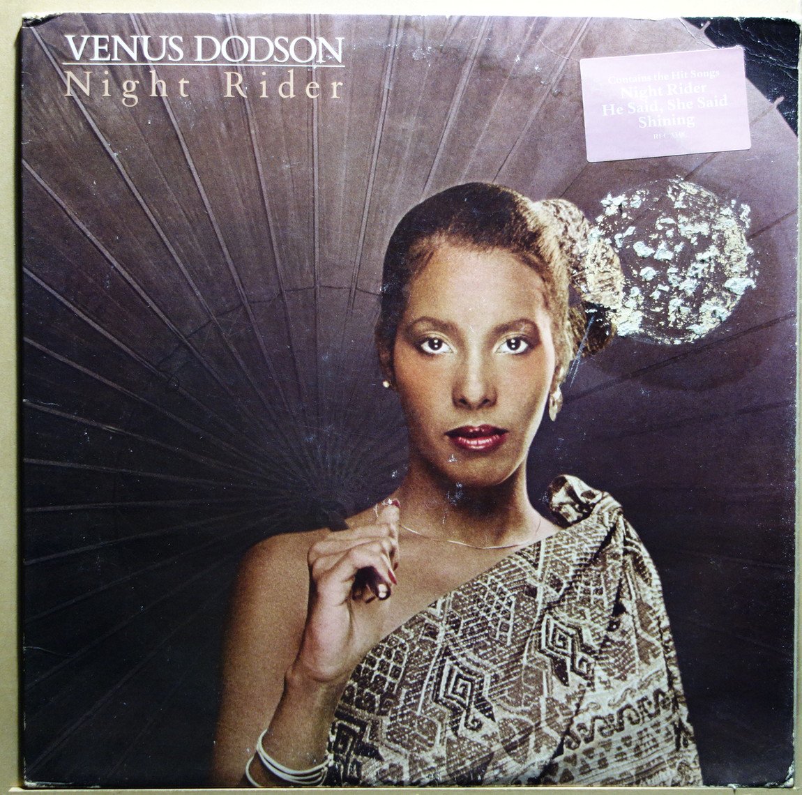 Venus Dodson   Night Rider   Vinylian   Vintage Vinyl Record Shop