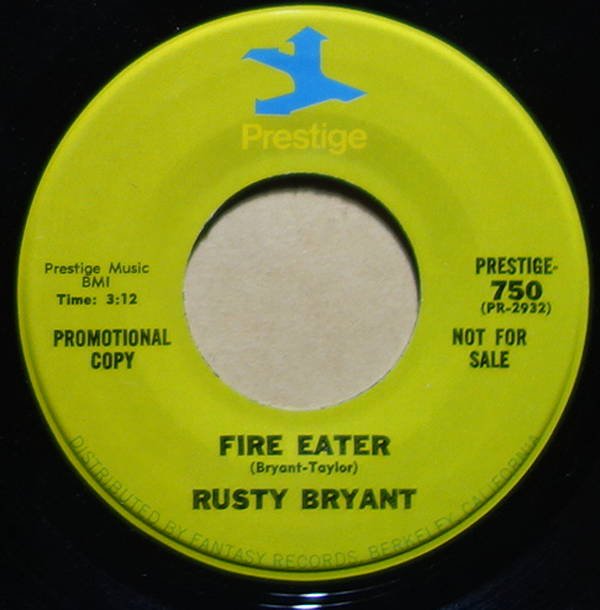 Rusty Bryant - Fire Eater / The Hooker - Vinylian - Vintage Vinyl ...