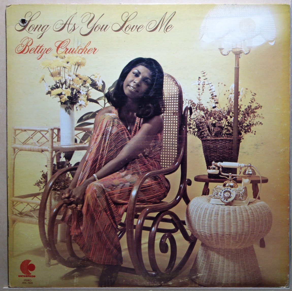 Bettye Crutcher Long As You Love Me Vinylian Vintage Vinyl Record Shop