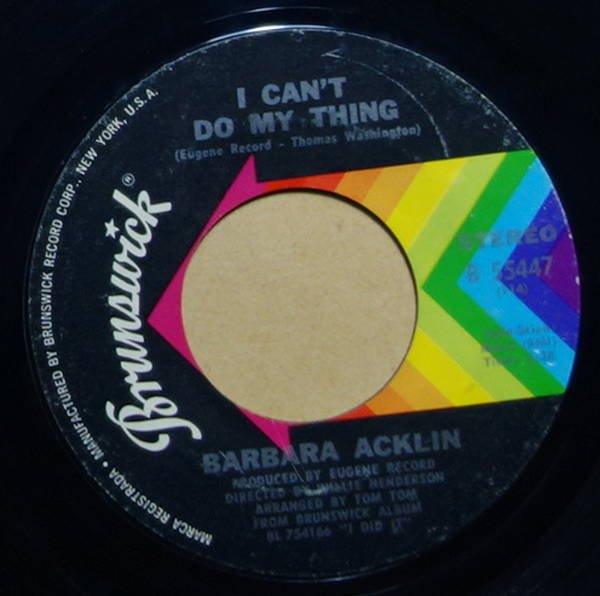 Barbara Acklin - I Can't Do My Thing / Make The Man Love You