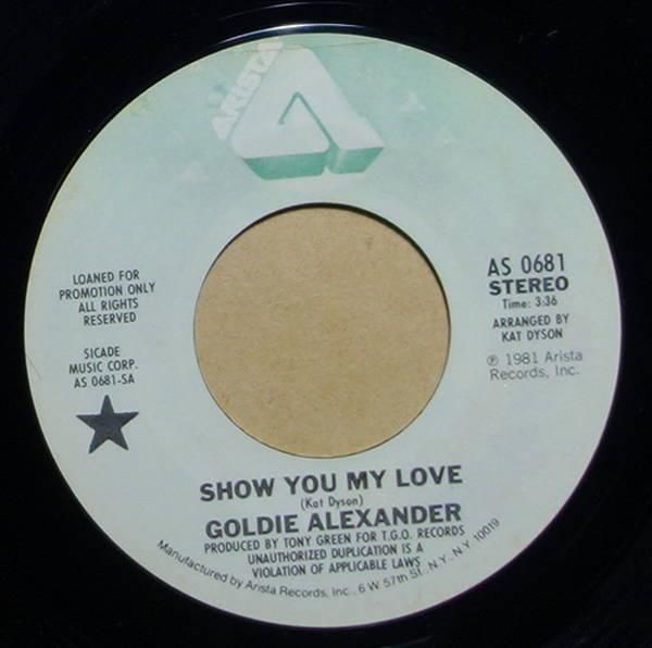 Goldie Alexander - Show You My Love