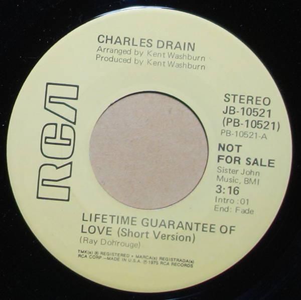 Charles Drain - Lifetime Guarantee Of Love