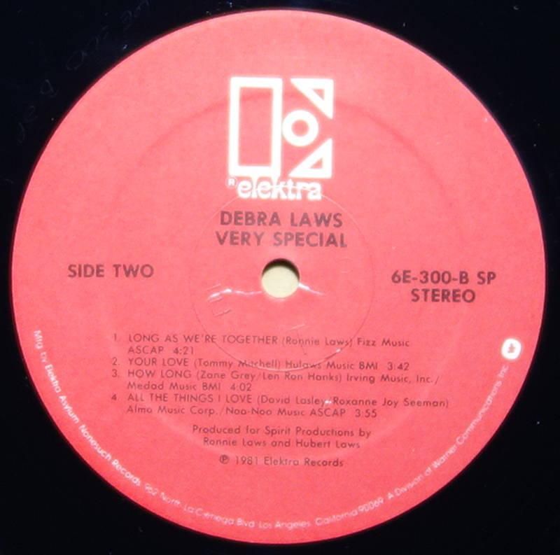 名盤!希少！】Debra Laws Very Special レコード-