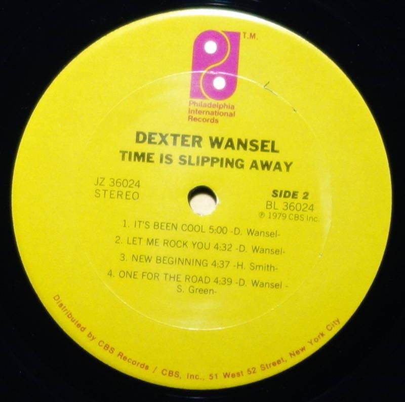 Dexter Wansel - Time Is Slipping Away - Vinylian - Vintage Vinyl