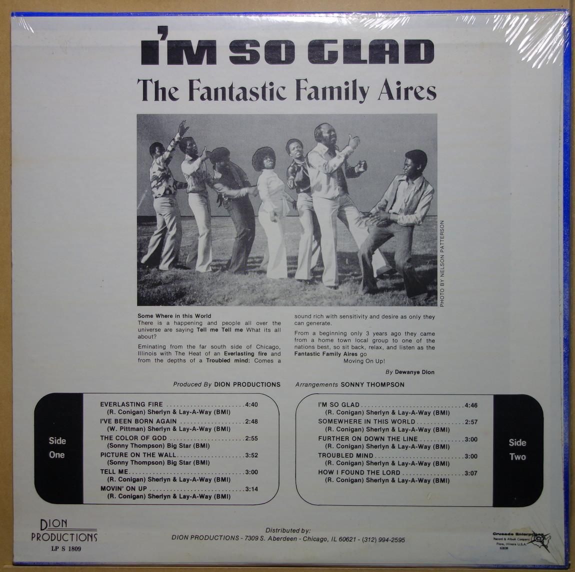 Gospel　未開封　The Fantastic Family Aires The Fantastic Family Aires – Moving On Up | Releases | Discogs