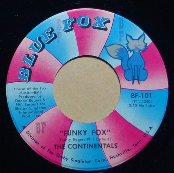 The Continentals - Funky Fox / Straight Ahead