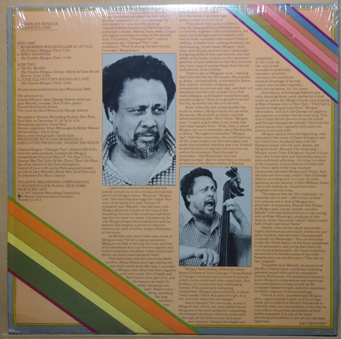 Charles Mingus – Changes One (1977, Vinyl) - Discogs