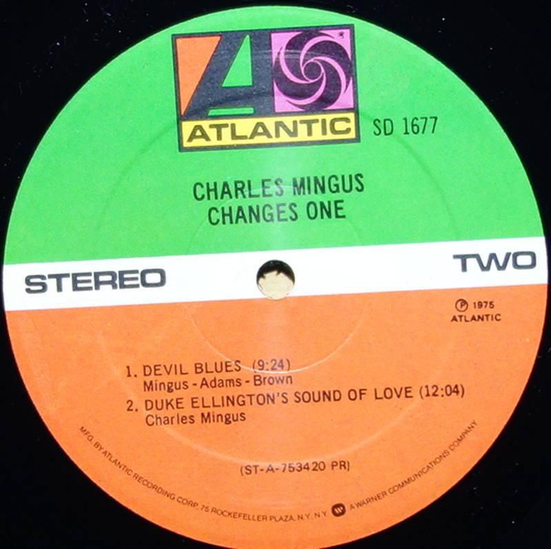 Charles Mingus – Changes One (1977, Vinyl) - Discogs