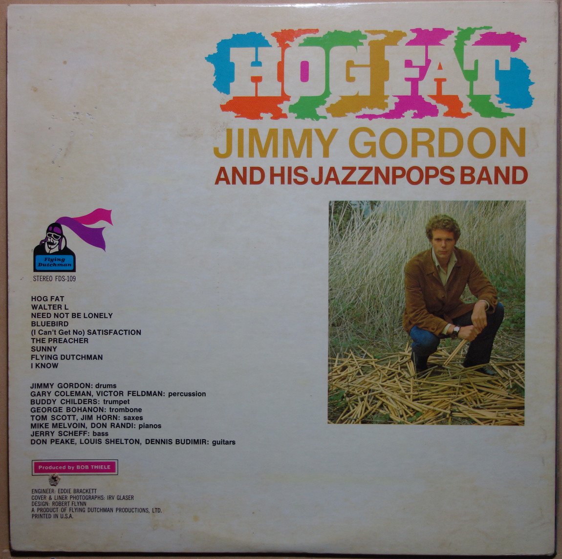 Jimmy Gordon And His Jazznpops Band Hog Fat Vinylian Vintage Vinyl  Record Shop