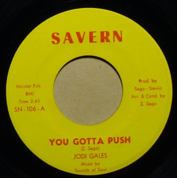 Jodi Gales / Sounds Of Soul - You Gotta Push