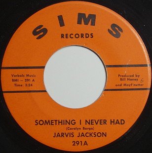 Jarvis Jackson - Something I Never Had / The Long John