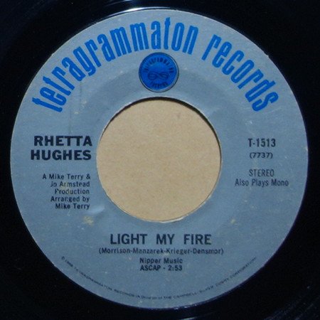 Rhetta Hughes - Light My Fire / Sookie