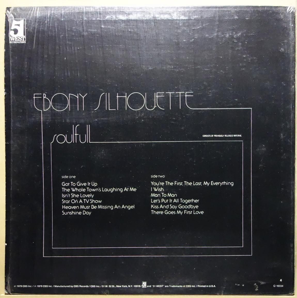 Ebony Silhouette: Soulfull: Cassette Ebony Silhouette: Soulfull: Cassette