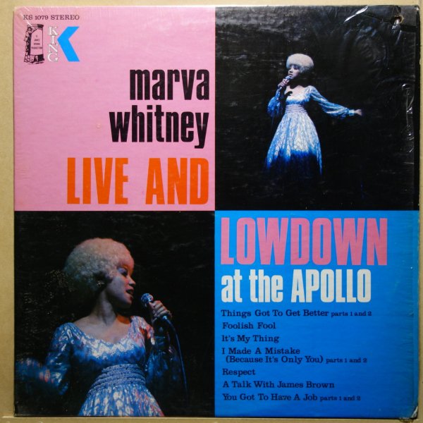 Marva Whitney - Live And Lowdown At The Apollo