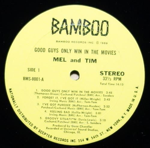 Mel & Tim - Good Guys Only Win In The Movies - Vinylian