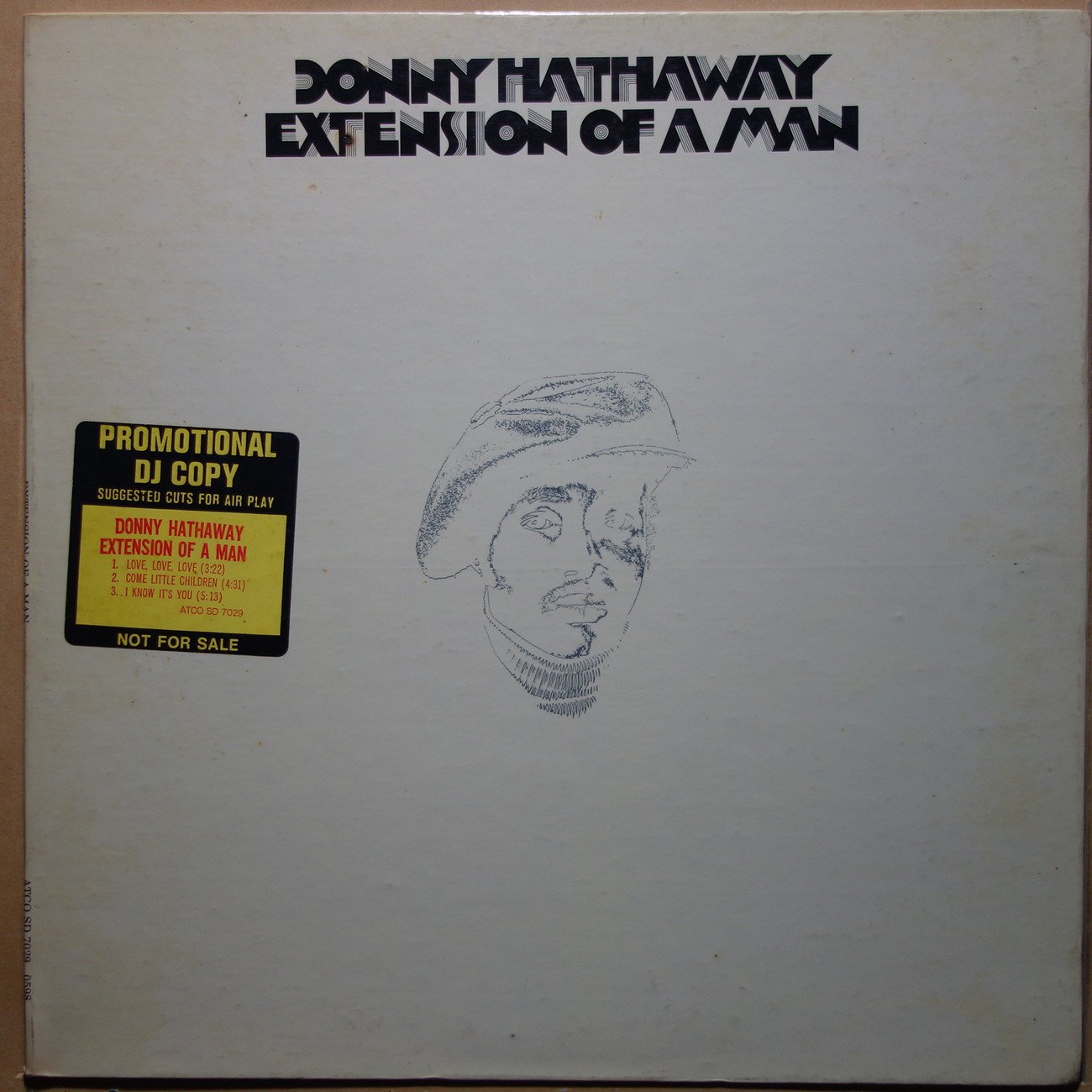 DONNY HATHAWAY EXTENSION OF A MAN LP JAPAN FIRST PRESS!! 「LOVE 