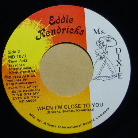 Eddie Kendricks - I'm In Love With You / When I'm Close To You